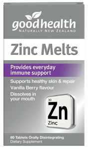 Good Health Zinc Melts 60tabs